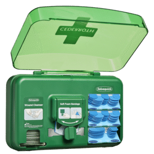 Cederroth Wound Care Dispenser, blått innehåll